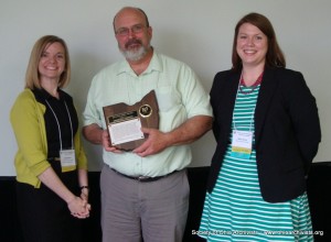 Merit Award presented to the Sandusky Library