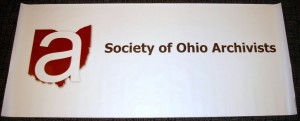 SOA banner for outreach activities